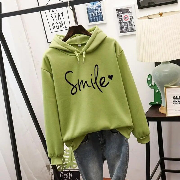 Rosemary - Aşk Gülümsemesi Kapüşonlu Sweatshirt