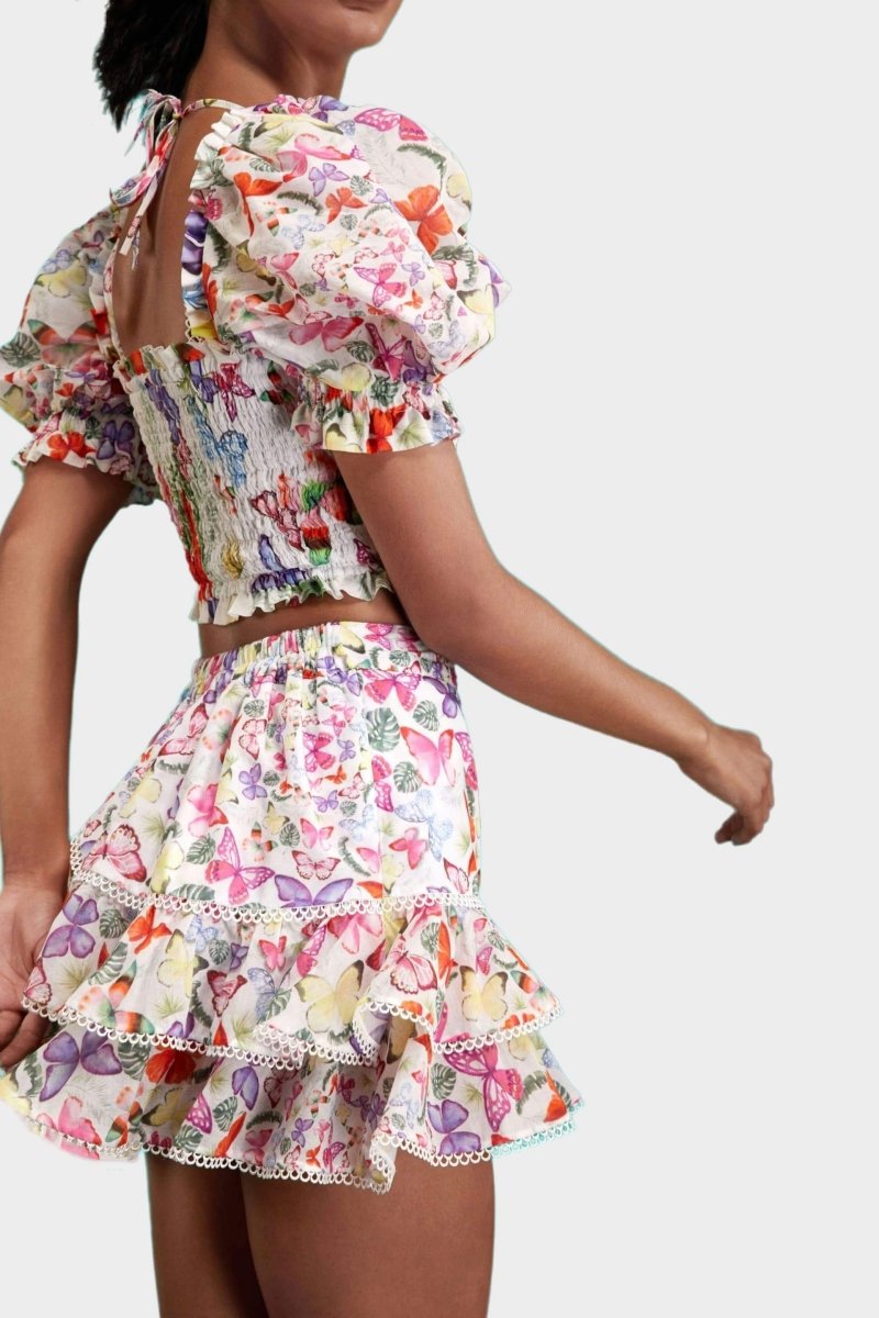Mona Kelebek Desenli Set
