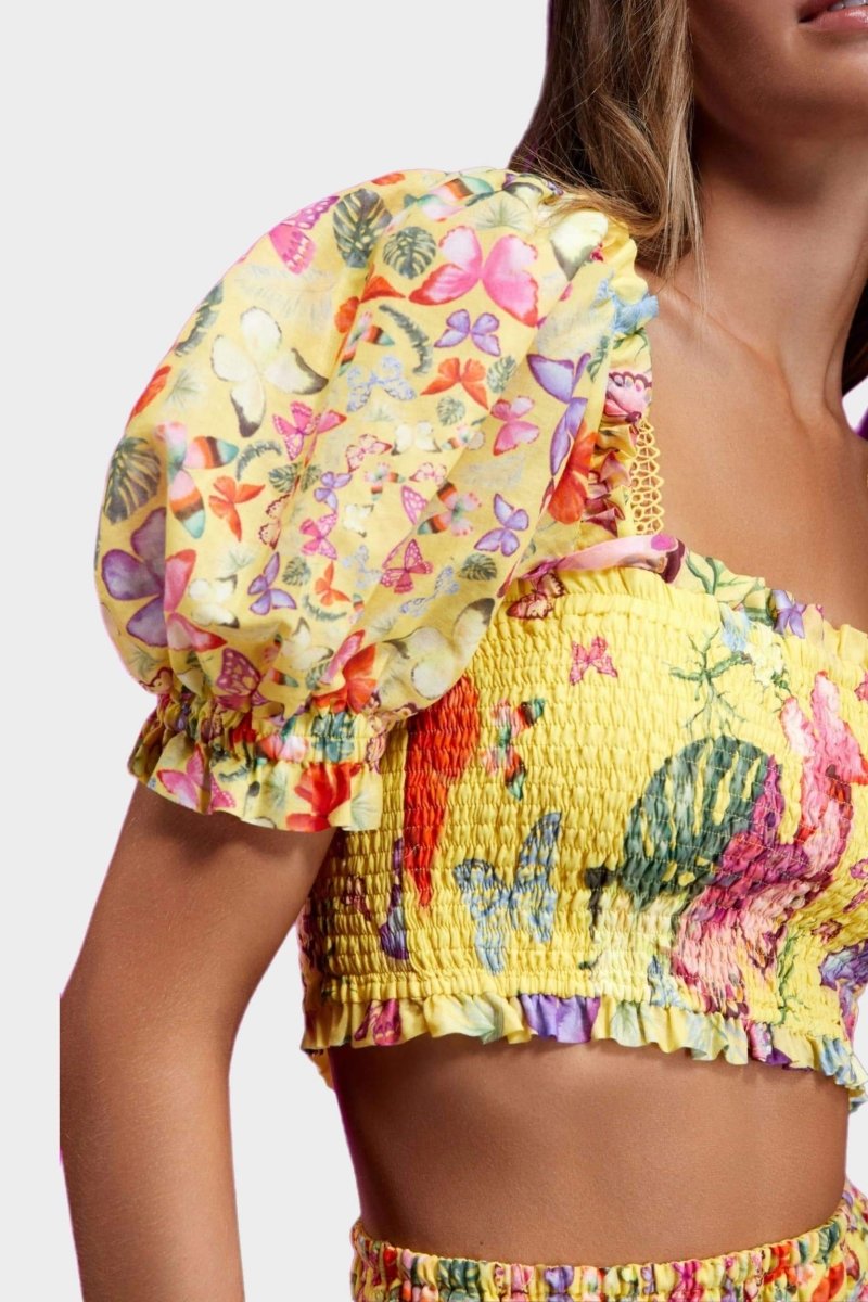 Mona Kelebek Desenli Set