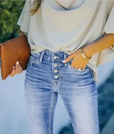 Kerryl | Yüksek Bel Sexy Denim Pantolon