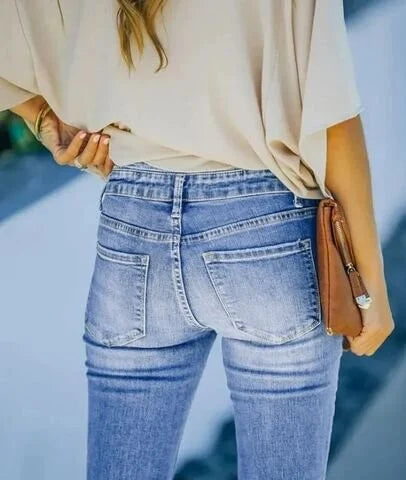 Kerryl | Yüksek Bel Sexy Denim Pantolon